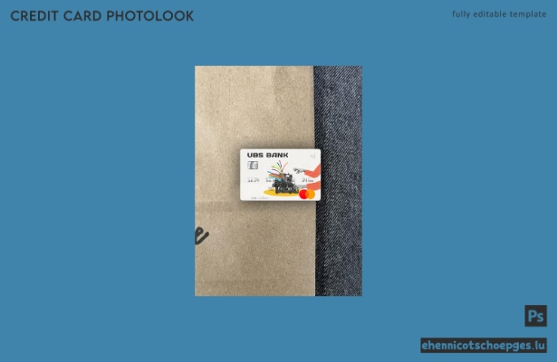USA UBS Bank Mastercard Photolook Beispielvorschau